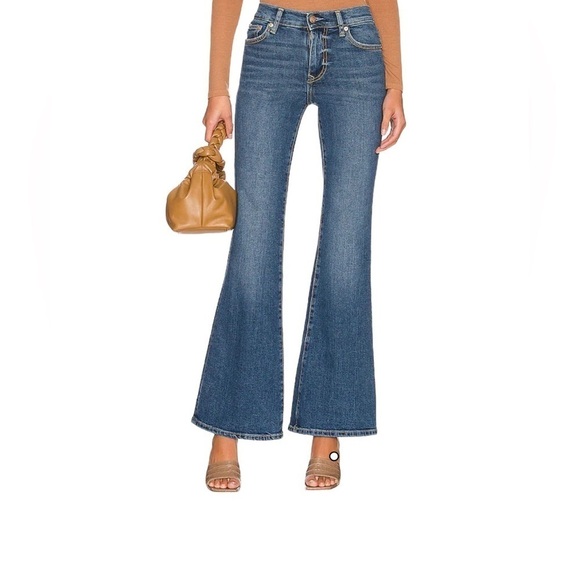 Lovers + Friends Denim - NEW Lovers + Friends River Low Rise Flare in Verona